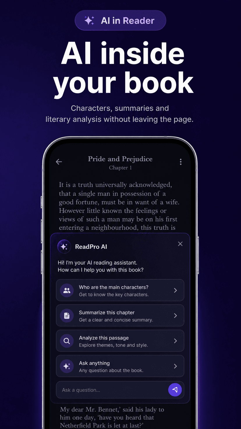 AI reader — ReadPro