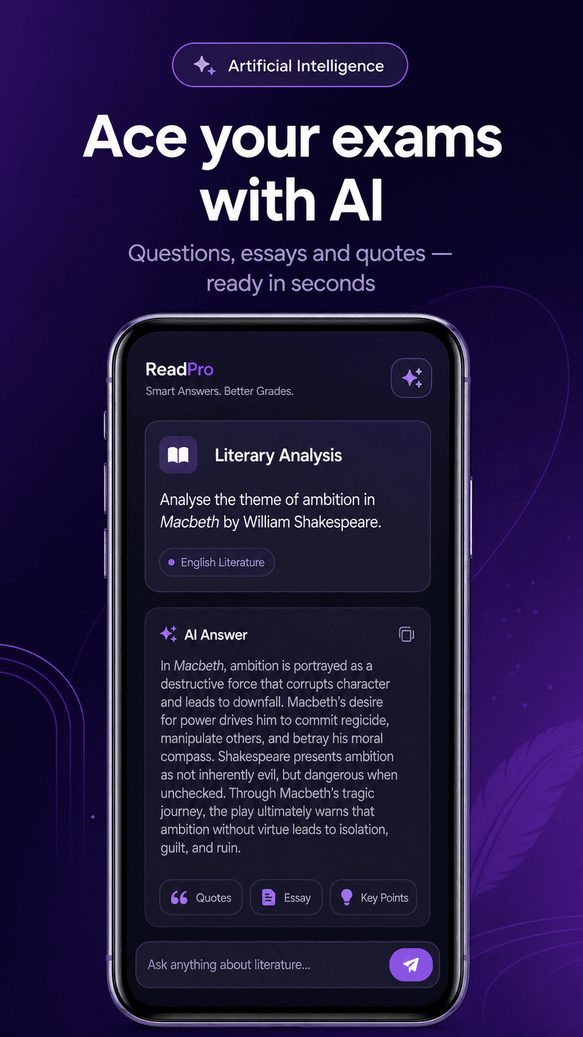 Study guide AI — ReadPro